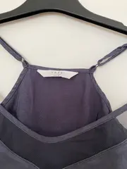 Vorschaubild 3 von Damen Top Shirt Grau Gr. 36/S Casual Ärmellos