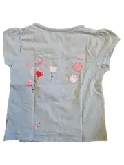 Vorschaubild 4 von Mädchen T-Shirt Türkis Ballons Gr. 102, 104 Kurzarm