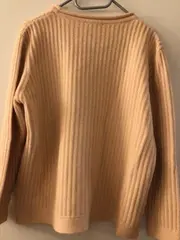 Vorschaubild 2 von Edition Damen Strickpullover Gr. 42 Beige Rippstrick Pullover