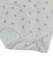 Vorschaubild 3 von Baby Body Langarm Gr. 92 Weiß Teddybär Muster Baumwolle