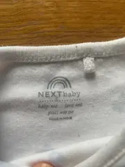 Vorschaubild 6 von Baby Body Langarm Gr. 92 Weiß Teddybär Muster Baumwolle