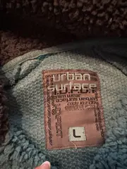Vorschaubild 4 von Damen Fleecejacke Kapuze Teddy Gr. L Türkis Kuschelig