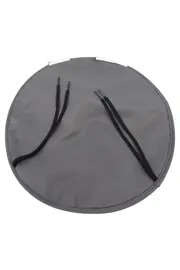 Vorschaubild 1 von Sitzkissen Grau Rund Stuhlkissen Polster Minimalistisch Modern Skandinavisch