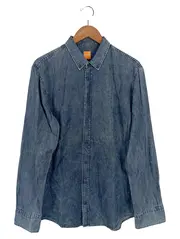 Vorschaubild 1 von Herren Freizeithemd Jeanshemd Langarm Blau Gr. 50/L
