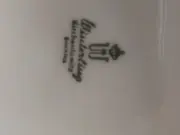 Vorschaubild 3 von Teekanne Klassisch Weiß Golddekor Porzellan 1 Liter 20cm Höhe