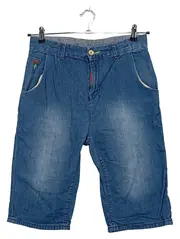 Vorschaubild 1 von Kids Jeans Shorts Bermuda Kinder Gr. 164 Blau Denim