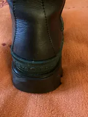 Vorschaubild 3 von Damen Chelsea Boots Stiefelette Schwarz Gr. 39 Leder Plateau
