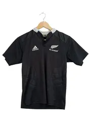 Vorschaubild 1 von All Blacks Rugby Shirt Trikot Kinder Gr. S Schwarz Polyester