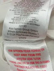 Vorschaubild 4 von Baby Einteiler Strampler Kinder Gr. 74 Weiß mit Bärchen Applikation