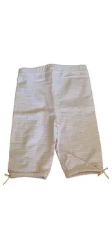 Vorschaubild 4 von Baby Mädchen Stoffhose Gr. 68 Rosa Gestreift Knopf im Ohr