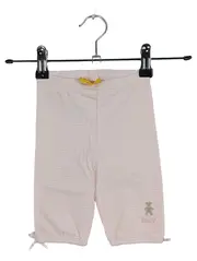 Vorschaubild 1 von Baby Mädchen Stoffhose Gr. 68 Rosa Gestreift Knopf im Ohr