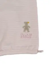 Vorschaubild 2 von Baby Mädchen Stoffhose Gr. 68 Rosa Gestreift Knopf im Ohr