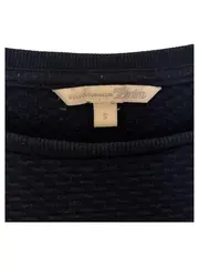 Vorschaubild 3 von Damen Pullover Gr. 36/S Blau Casual Strukturmuster 3/4-Arm