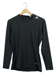 Vorschaubild 1 von Techfit Langarmshirt Herren Gr. M Schwarz Climalite Compression