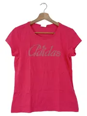 Vorschaubild 1 von Damen T-Shirt Gr. 38/M Pink Sportlich Baumwolle