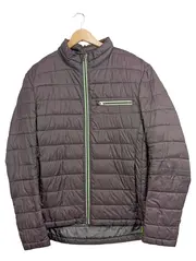 Vorschaubild 1 von Herren Steppjacke Strukturmuster Casual Grau Gr. 52 XL