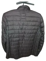 Vorschaubild 2 von Herren Steppjacke Strukturmuster Casual Grau Gr. 52 XL