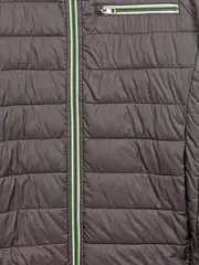 Vorschaubild 3 von Herren Steppjacke Strukturmuster Casual Grau Gr. 52 XL