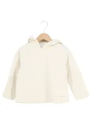 Vorschaubild 1 von Kapuzenpullover Kinder Mädchen Gr. 98 Beige Hoodie Casual