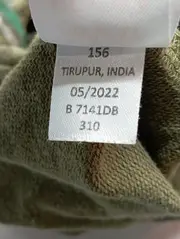 Vorschaubild 5 von Kinder Jogginghose Camouflage Grün Gr. 86 Baumwolle