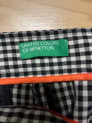 Vorschaubild 3 von Damen Anzughose Kariert Schwarz Weiß Gr. 42/XL