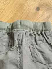 Vorschaubild 4 von Cargohose Baby Gr. 68 Oliv Baumwolle Leinen