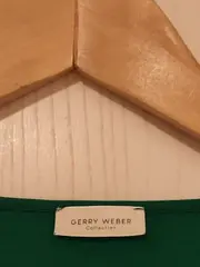 Vorschaubild 5 von Damen Bluse Grün Gr. 38/M Casual Langarm