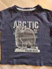 Vorschaubild 4 von Langarmshirt Eisbär Arctic Gr. 86 Blau Jungen Baumwolle