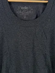 Vorschaubild 4 von Damen Pullover Gr. M Grau Meliert Rundhals Langarm