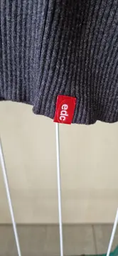 Vorschaubild 6 von Damen Pullover Gr. M Grau Meliert Rundhals Langarm