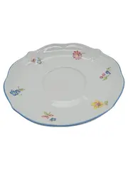 Vorschaubild 1 von Unterteller Porzellan Blumenmuster Bavaria Made in Germany