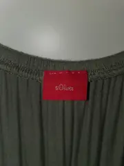 Vorschaubild 4 von Damen Freizeitkleid Gr. 38/M Oliv Casual Bohemian Spitze