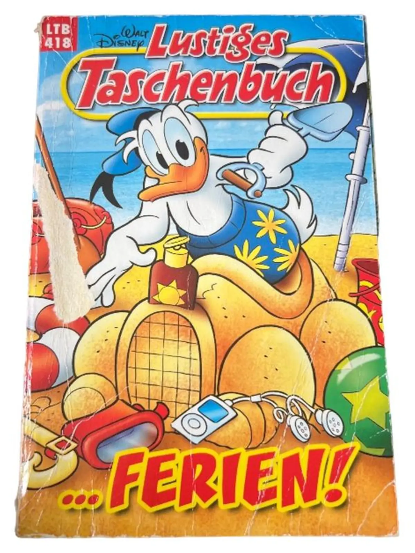 Walt Disney Lustiges Taschenbuch LTB 418 Ferien! Comic Deutsch