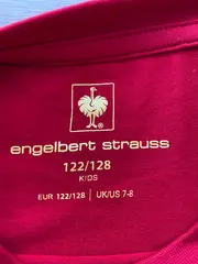 Vorschaubild 5 von Kinder T-Shirt Rot Gr. 122-128 Baumwolle