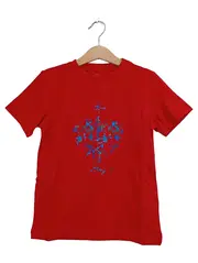 Vorschaubild 1 von Kinder T-Shirt Rot Gr. 122-128 Baumwolle