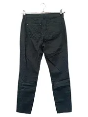 Vorschaubild 2 von TAIFUN Damen Stoffhose Gr. 36 S Schwarz Tierdruck Business Casual