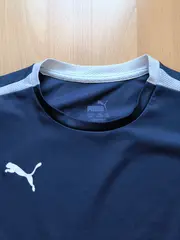 Vorschaubild 5 von Kinder Sport Shirt Gr. 152 Blau Polyester Trikot