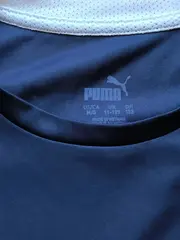 Vorschaubild 6 von Kinder Sport Shirt Gr. 152 Blau Polyester Trikot