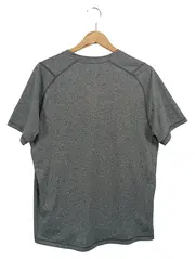 Vorschaubild 2 von Herren Sport Shirt Grau Gr. 48/M Sportlich Polyester