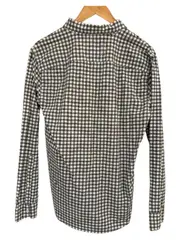 Vorschaubild 3 von Herren Freizeithemd Kariert Gr. S Grün Weiß Muscle Fit