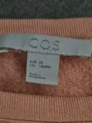 Vorschaubild 5 von Sweatkleid Damen XS Rosa Baumwolle Freizeitkleid mit Taschen