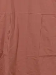 Vorschaubild 2 von Sweatkleid Damen XS Rosa Baumwolle Freizeitkleid mit Taschen