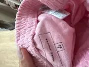 Vorschaubild 6 von Kinder Shorts Kurze Hose Frottee Gr. 86 Rosa Logo Sommer Mädchen