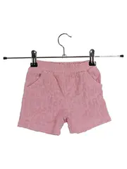 Vorschaubild 1 von Kinder Shorts Kurze Hose Frottee Gr. 86 Rosa Logo Sommer Mädchen