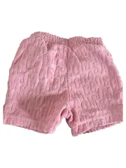 Vorschaubild 2 von Kinder Shorts Kurze Hose Frottee Gr. 86 Rosa Logo Sommer Mädchen