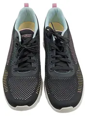Vorschaubild 2 von Bobs Damen Sneaker Low Turnschuhe Schwarz Bunt Größe 41