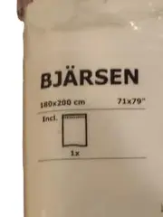 Vorschaubild 2 von BJÄRSEN Duschvorhang Weiß 180x200 cm PEVA Neu OVP