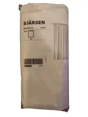 Vorschaubild 1 von BJÄRSEN Duschvorhang Weiß 180x200 cm PEVA Neu OVP