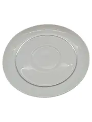 Vorschaubild 1 von Thomas Germany Untertasse Unterteller Porzellan Weiß 15 cm Klassisch