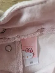 Vorschaubild 2 von Baby Kleid Mädchen Gr. 68 Rosa Samt Trägerkleid